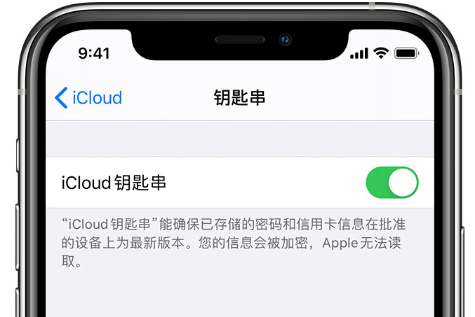 明溪苹果手机维修分享在 iPhone 上开启 iCloud 钥匙串之后会储存哪些信息 